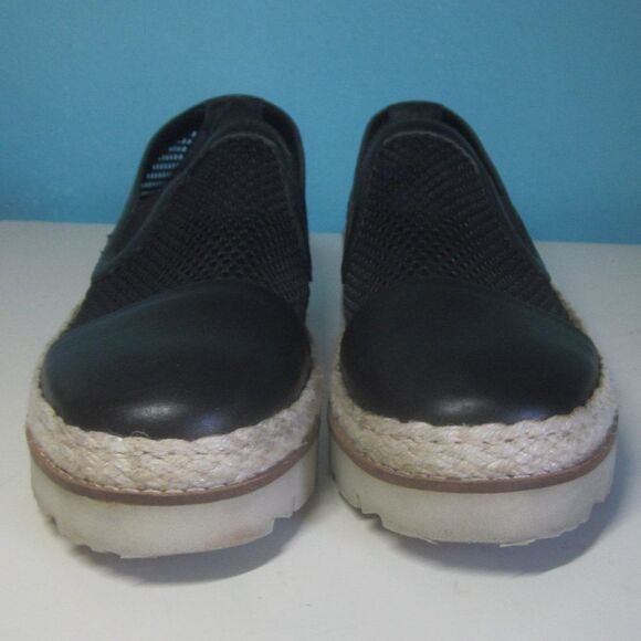 Makris Womens Size 8 / 38.5 Slip On Platform Espadrille Loafer Casual Shoes - Picture 8 of 14
